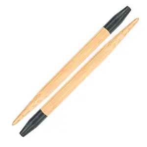 BAMB I/CIRC SHK 6.50 - Knitting Pin Tips: Interchangeable: Bamboo: 10.5cm x 6.50mm - Pony