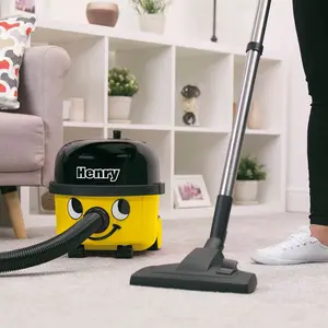 Henry Compact Cylinder Vacuum Cleaner Yellow