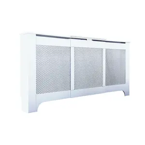 Mayfair Medium White Radiator cover 915mm(H) 2000mm(W) 215mm(D)