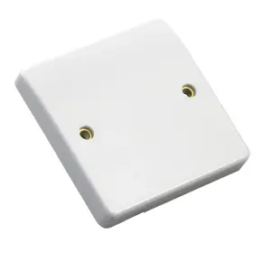 MK 20A White 1 gang Gloss Flex Outlet