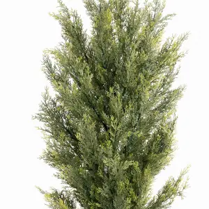 Blooming Artificial - Faux Conifer Tree - Outdoor Cedar Topiary Garden Plant