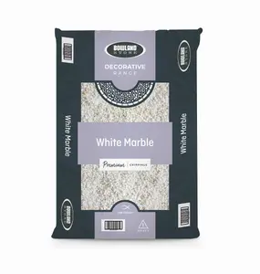 White Marble Chipping 20kg Bag Pallet of 49