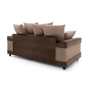 Dino Collection 3 Seater Brown