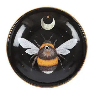 Ceramic Incense Stick Holder - Forest Bee Design