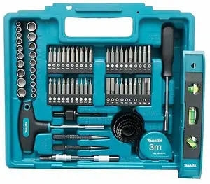 Makita E-06270 212PC Drill Bit Maintenance Set Wood Stone Metal Holesaw Flat Bit