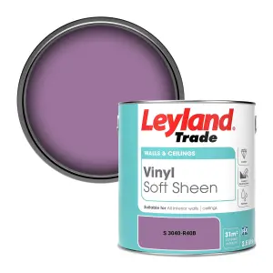 Leyland Trade Vinyl Soft Sheen Walls & Ceilings Emulsion Paint (S 3040-R40B) - 2.5L