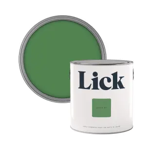 Lick Green 07 Matt Emulsion paint, 2.5L