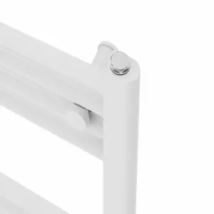 Rinse Straight Bathroom Heated Towel Rail Ladder Radiator White 1400x600mm