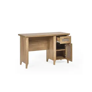 Classic Natural Oak Office Desk