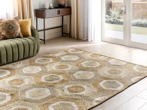 Jute Area Rug 200 x 300 cm Beige BASOREN