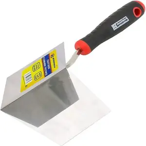 Outside Corner Trowel Stainless Steel Pointed Internal Plastering Tool Builders