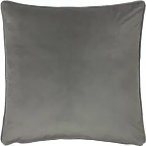 Evans Lichfield Opulence Velvet Piped Feather Filled Cushion