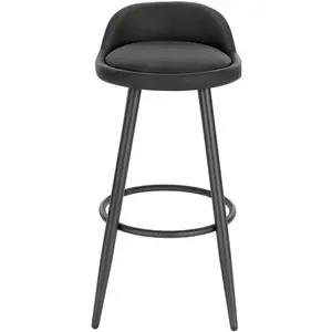 Ackeron 70Cm Bar Stool (Set of 2) Anthracite