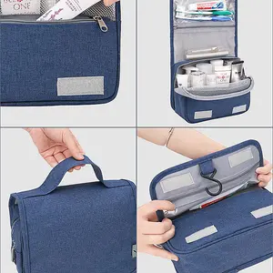 Navy Large Capacity Portable Waterproof Foldable Storage Bag