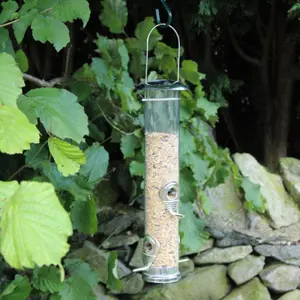 2 x Nature's Market Large Wild Bird Seed Feeder