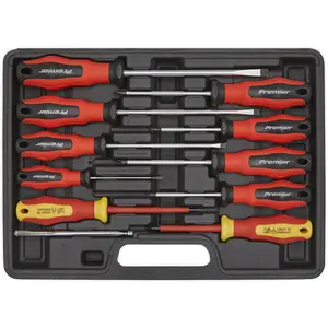 11-Piece Premium S2 Steel Screwdriver Set with Soft Grip Handles for Ultimate Precision