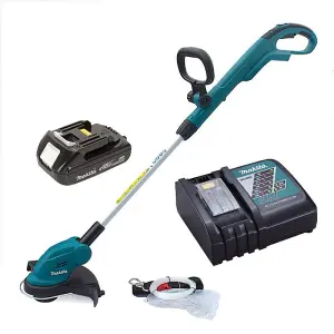 Makita DUR181 LXT 18v Li Ion Cordless Line Trimmer Strimmer + Battery + Charger