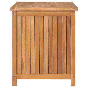 Berkfield Garden Storage Box 90x50x58 cm Solid Teak Wood