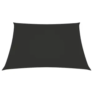 Berkfield Sunshade Sail Oxford Fabric Rectangular 2x2.5 m Anthracite