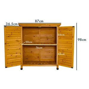 Wooden Garden Storage Shed - Small