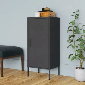 Berkfield Storage Cabinet Anthracite 42.5x35x101.5 cm Steel