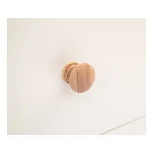 Castelli 3 Drawer Bedside Table Wood Knob