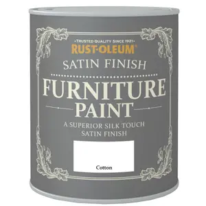 Rust-Oleum Cotton Satinwood Furniture paint, 750ml