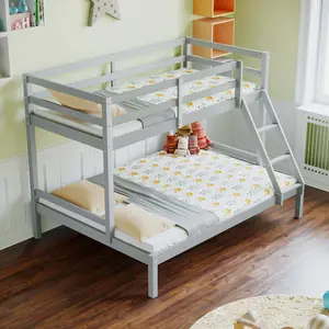 Muskoka Triple Sleeper Bunk Bunk Bed Grey