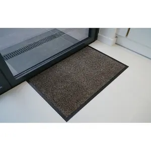 Aarianna Dirt Barrier Door Mat Brown / Rectangle 50 x 80cm