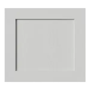 Tydeman Matt grey Shaker Appliance Cabinet door (W)600mm (H)453mm (T)20mm