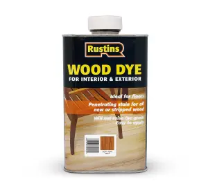 Rustins Wood Dye - Light Teak 250ml