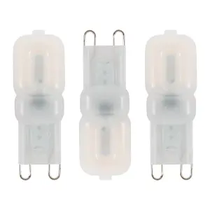 Litecraft G9 2W Pack of 3 Warm White Capsule LED Light Bulb