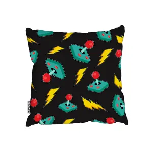 Cushions - retro video game joystick (Cushion) / 45cm x 45cm