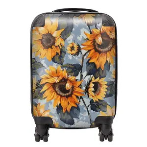 Sunflowers On A Sunny Day Suitcase - Small