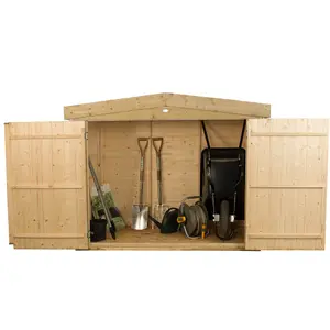 Forest Garden 2000L Shiplap Apex Garden storage 1520mm 1980mm