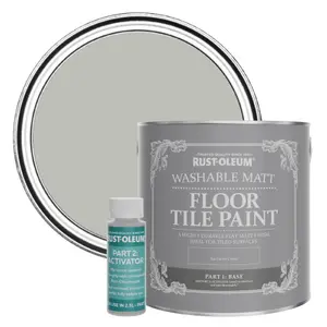 Rust-Oleum Flint Washable Matt Floor Tile Paint 2.5L