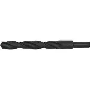 High-Quality 19 x 200mm HSS Blacksmith Drill Bit with Reduced Shank and 140mm Flute Length