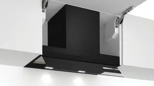 Bosch Series 6 DBB67AM60B Metal & plastic Integrated Cooker hood (W)59.7cm - Black