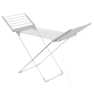 Daewoo Heated Winged Airer Foldable Drying Rack 230W 15KG Load HEA1874GE