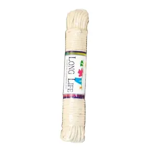 Everlasto LongLife Cotton Clothes Line Cream (10m)