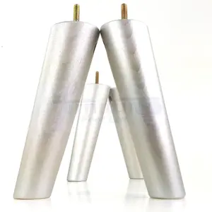 Wood Legs Silver 180mm High Set Of 4 Replacement Angled Furniture Legs Set Of 4 Sofas Chairs Stools M8