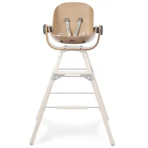 Childhome High Chair Seat Evolu Newborn Wood Natural Anthracite