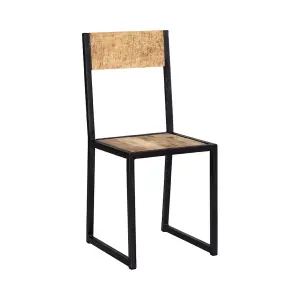 Kingwood Metal & Wood Dining Chair - Set Of 2