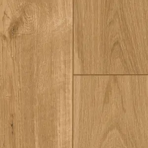 GoodHome Gladstone Wood planks Oak effect Laminate Flooring, 1.996m²