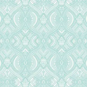 Hoopla Walls Duck Egg Blue Smooth Matt Wallpaper