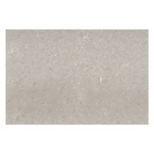 Azure Matt Grey Concrete Effect Porcelain Outdoor Tile - Pack of 1, 0.54m² - (L)900x(W)600