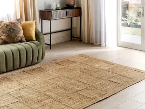 Jute Area Rug 160 x 230 cm Beige ESENTEPE