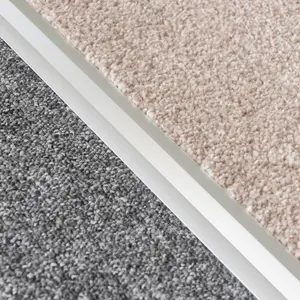 Anodised aluminium z edge carpet profile door floor bar trim 1000mm x 35mm c69 silver