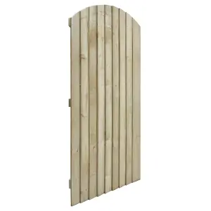 Cheshire Featheredge Arch Top Wooden Gate