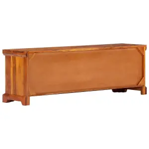 Berkfield TV Cabinet 119x30x40 cm Solid Acacia Wood